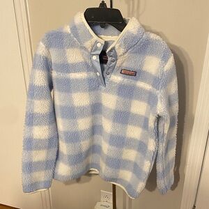 Vineyard Vines Blue and White Kids Jacket